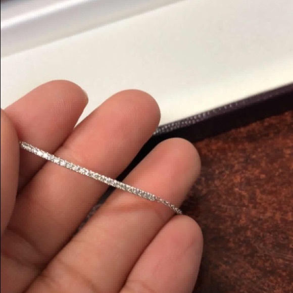 Ben Bridge 14K Diamond Bracelet - Picture 3 of 4